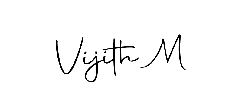 Similarly Autography-DOLnW is the best handwritten signature design. Signature creator online .You can use it as an online autograph creator for name Vijith M. Vijith M signature style 10 images and pictures png