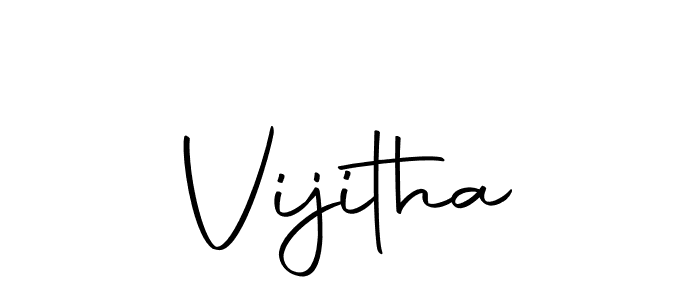 How to make Vijitha signature? Autography-DOLnW is a professional autograph style. Create handwritten signature for Vijitha name. Vijitha signature style 10 images and pictures png