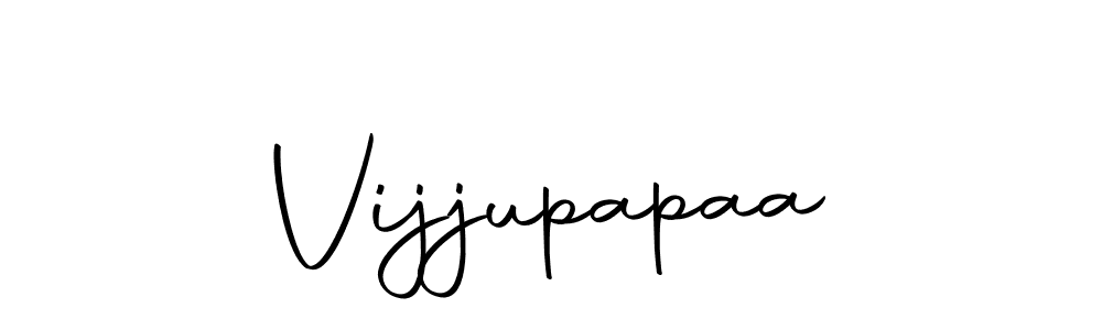 Vijjupapaa stylish signature style. Best Handwritten Sign (Autography-DOLnW) for my name. Handwritten Signature Collection Ideas for my name Vijjupapaa. Vijjupapaa signature style 10 images and pictures png