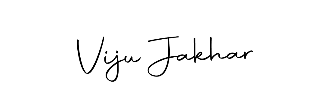 Viju Jakhar stylish signature style. Best Handwritten Sign (Autography-DOLnW) for my name. Handwritten Signature Collection Ideas for my name Viju Jakhar. Viju Jakhar signature style 10 images and pictures png