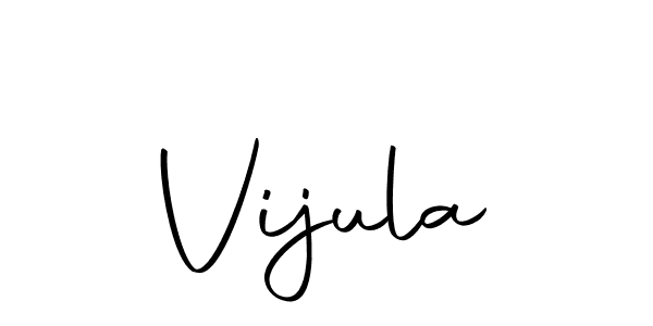 You should practise on your own different ways (Autography-DOLnW) to write your name (Vijula) in signature. don't let someone else do it for you. Vijula signature style 10 images and pictures png