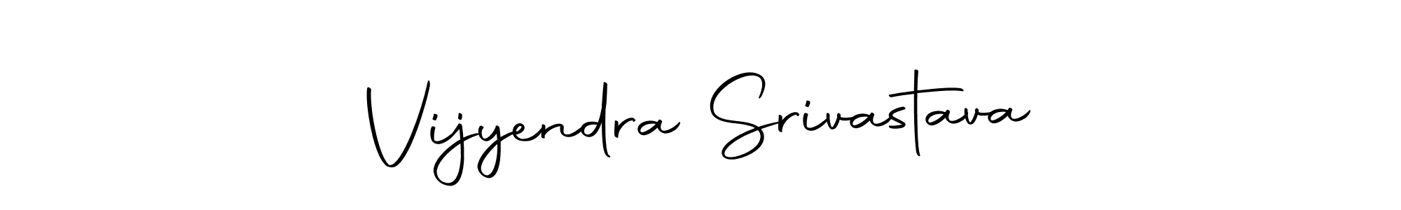 Make a beautiful signature design for name Vijyendra Srivastava. With this signature (Autography-DOLnW) style, you can create a handwritten signature for free. Vijyendra Srivastava signature style 10 images and pictures png