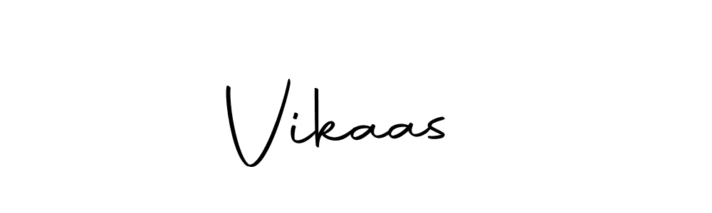 Make a beautiful signature design for name Vikaas ∞. With this signature (Autography-DOLnW) style, you can create a handwritten signature for free. Vikaas ∞ signature style 10 images and pictures png