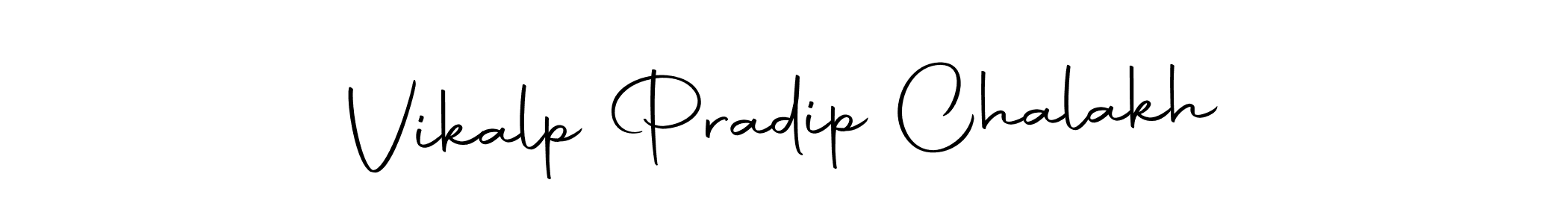 You should practise on your own different ways (Autography-DOLnW) to write your name (Vikalp Pradip Chalakh) in signature. don't let someone else do it for you. Vikalp Pradip Chalakh signature style 10 images and pictures png