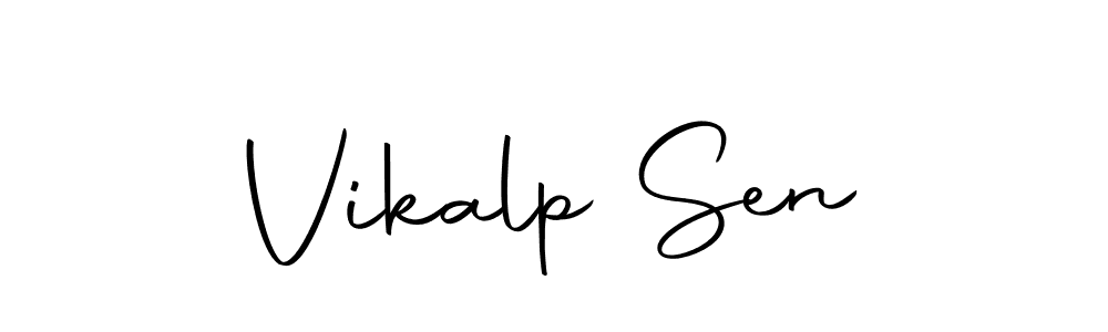 It looks lik you need a new signature style for name Vikalp Sen. Design unique handwritten (Autography-DOLnW) signature with our free signature maker in just a few clicks. Vikalp Sen signature style 10 images and pictures png