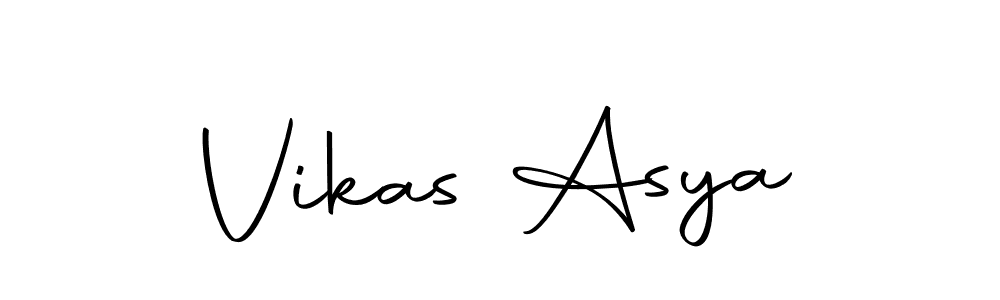 Vikas Asya stylish signature style. Best Handwritten Sign (Autography-DOLnW) for my name. Handwritten Signature Collection Ideas for my name Vikas Asya. Vikas Asya signature style 10 images and pictures png