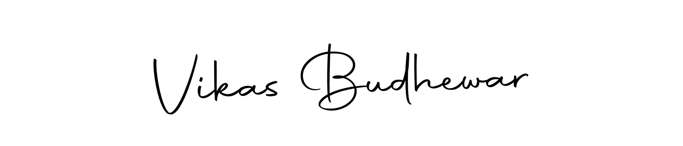 Design your own signature with our free online signature maker. With this signature software, you can create a handwritten (Autography-DOLnW) signature for name Vikas Budhewar. Vikas Budhewar signature style 10 images and pictures png