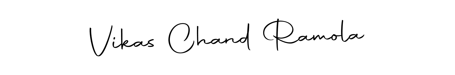 This is the best signature style for the Vikas Chand Ramola name. Also you like these signature font (Autography-DOLnW). Mix name signature. Vikas Chand Ramola signature style 10 images and pictures png