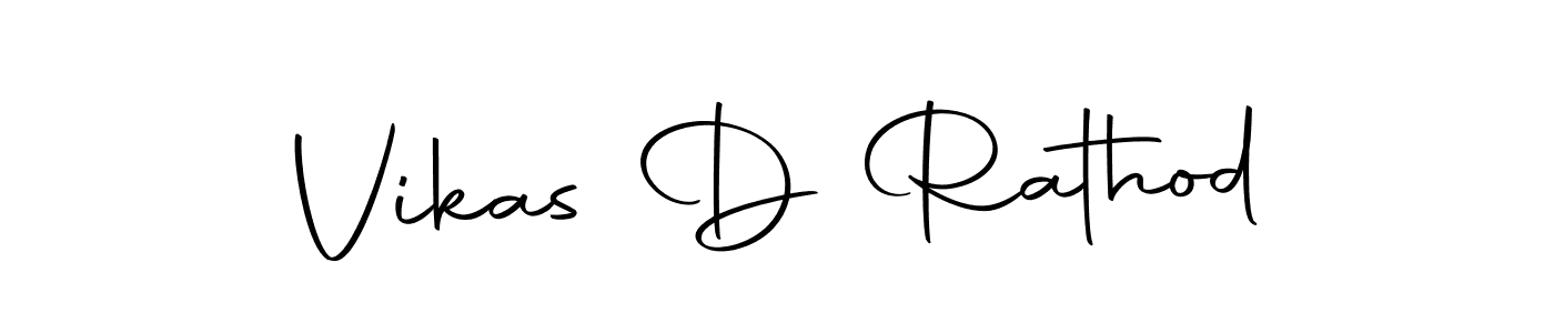 Make a beautiful signature design for name Vikas D Rathod. Use this online signature maker to create a handwritten signature for free. Vikas D Rathod signature style 10 images and pictures png