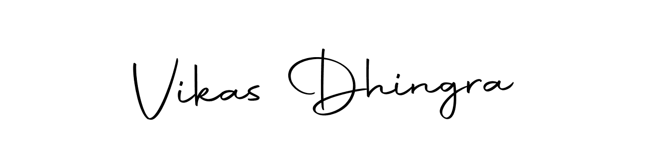 Make a beautiful signature design for name Vikas Dhingra. Use this online signature maker to create a handwritten signature for free. Vikas Dhingra signature style 10 images and pictures png
