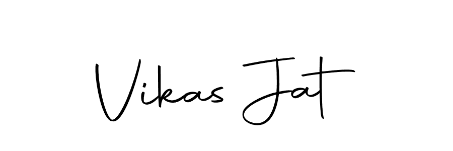 Also we have Vikas Jat name is the best signature style. Create professional handwritten signature collection using Autography-DOLnW autograph style. Vikas Jat signature style 10 images and pictures png