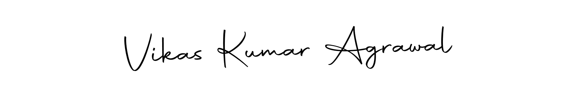 How to make Vikas Kumar Agrawal name signature. Use Autography-DOLnW style for creating short signs online. This is the latest handwritten sign. Vikas Kumar Agrawal signature style 10 images and pictures png