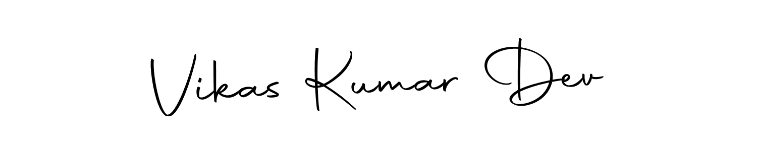 You can use this online signature creator to create a handwritten signature for the name Vikas Kumar Dev. This is the best online autograph maker. Vikas Kumar Dev signature style 10 images and pictures png