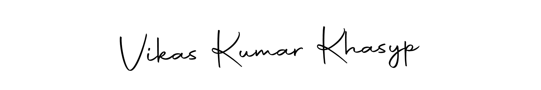 if you are searching for the best signature style for your name Vikas Kumar Khasyp. so please give up your signature search. here we have designed multiple signature styles  using Autography-DOLnW. Vikas Kumar Khasyp signature style 10 images and pictures png