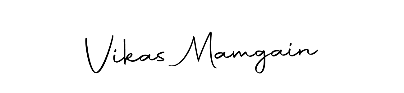 if you are searching for the best signature style for your name Vikas Mamgain. so please give up your signature search. here we have designed multiple signature styles  using Autography-DOLnW. Vikas Mamgain signature style 10 images and pictures png