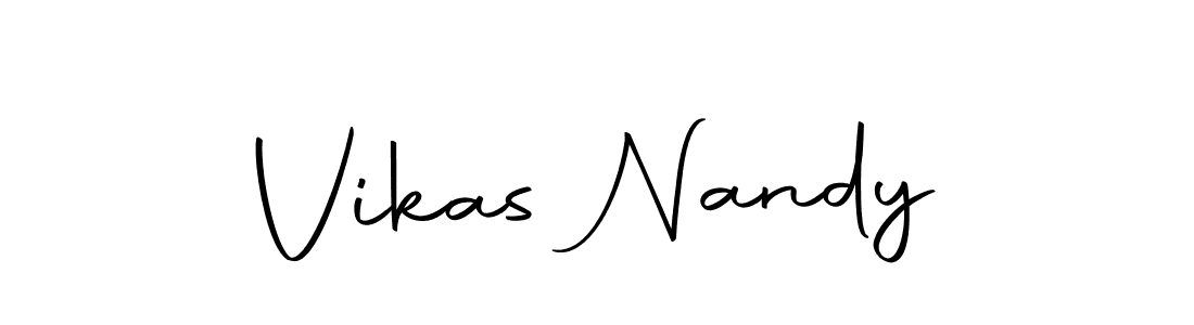 Autography-DOLnW is a professional signature style that is perfect for those who want to add a touch of class to their signature. It is also a great choice for those who want to make their signature more unique. Get Vikas Nandy name to fancy signature for free. Vikas Nandy signature style 10 images and pictures png