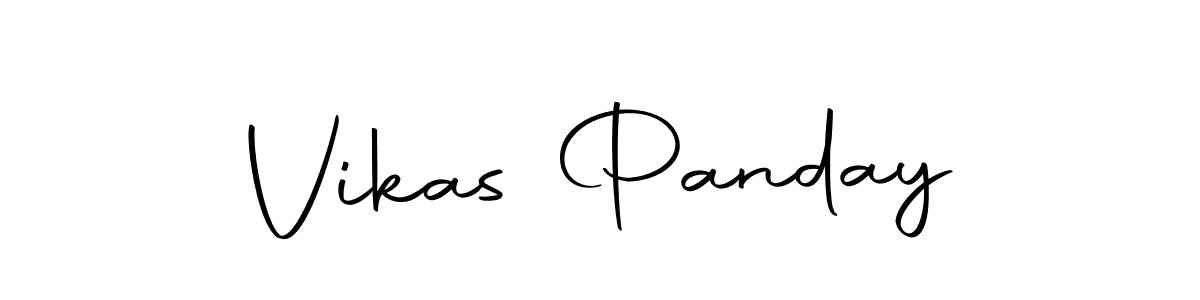 Design your own signature with our free online signature maker. With this signature software, you can create a handwritten (Autography-DOLnW) signature for name Vikas Panday. Vikas Panday signature style 10 images and pictures png