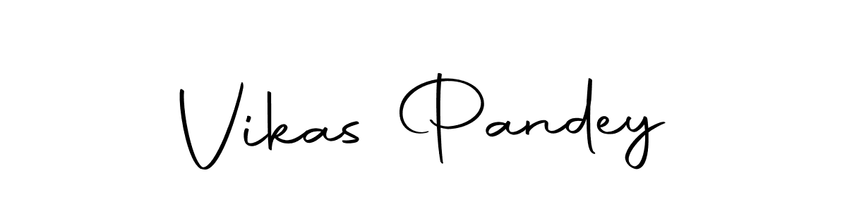 How to make Vikas Pandey signature? Autography-DOLnW is a professional autograph style. Create handwritten signature for Vikas Pandey name. Vikas Pandey signature style 10 images and pictures png