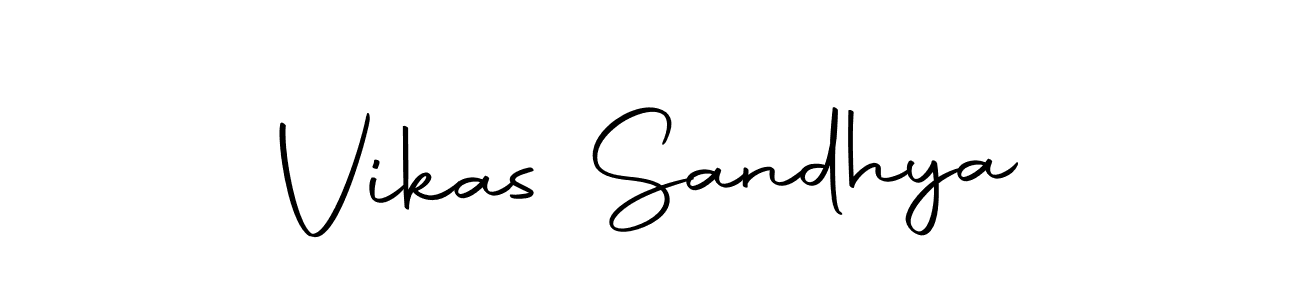 Vikas Sandhya stylish signature style. Best Handwritten Sign (Autography-DOLnW) for my name. Handwritten Signature Collection Ideas for my name Vikas Sandhya. Vikas Sandhya signature style 10 images and pictures png