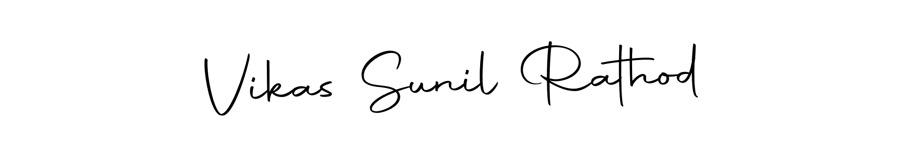 Make a beautiful signature design for name Vikas Sunil Rathod. With this signature (Autography-DOLnW) style, you can create a handwritten signature for free. Vikas Sunil Rathod signature style 10 images and pictures png