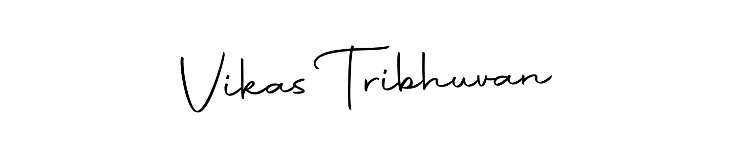 This is the best signature style for the Vikas Tribhuvan name. Also you like these signature font (Autography-DOLnW). Mix name signature. Vikas Tribhuvan signature style 10 images and pictures png