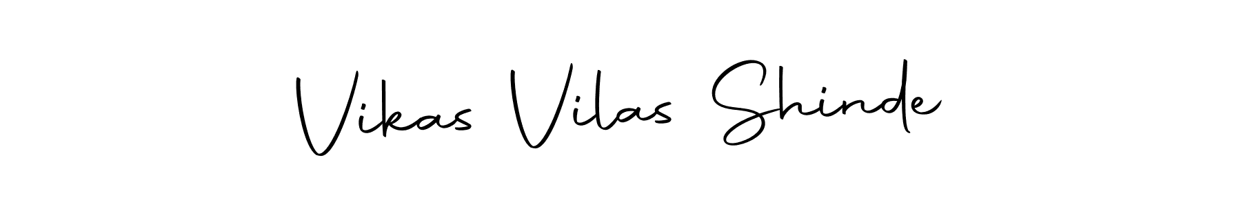 Use a signature maker to create a handwritten signature online. With this signature software, you can design (Autography-DOLnW) your own signature for name Vikas Vilas Shinde. Vikas Vilas Shinde signature style 10 images and pictures png