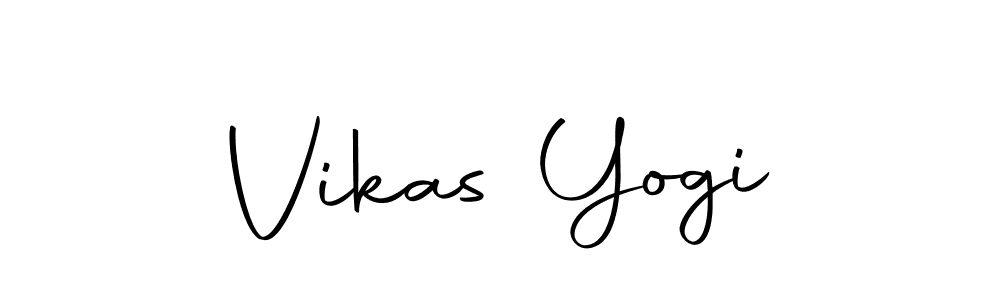 How to make Vikas Yogi name signature. Use Autography-DOLnW style for creating short signs online. This is the latest handwritten sign. Vikas Yogi signature style 10 images and pictures png
