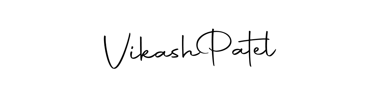 This is the best signature style for the Vikash  Patel name. Also you like these signature font (Autography-DOLnW). Mix name signature. Vikash  Patel signature style 10 images and pictures png