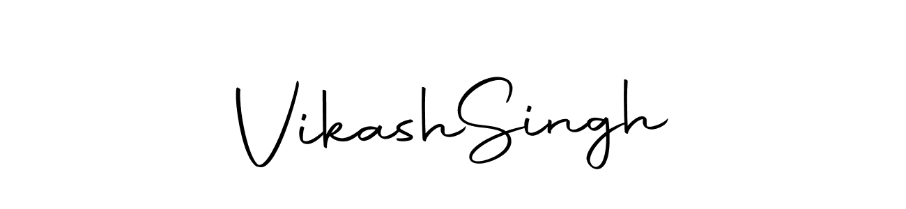 How to make Vikash  Singh signature? Autography-DOLnW is a professional autograph style. Create handwritten signature for Vikash  Singh name. Vikash  Singh signature style 10 images and pictures png