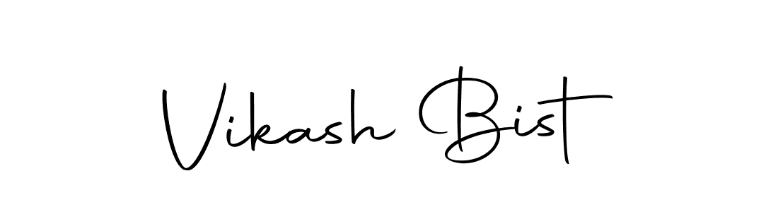 Vikash Bist stylish signature style. Best Handwritten Sign (Autography-DOLnW) for my name. Handwritten Signature Collection Ideas for my name Vikash Bist. Vikash Bist signature style 10 images and pictures png