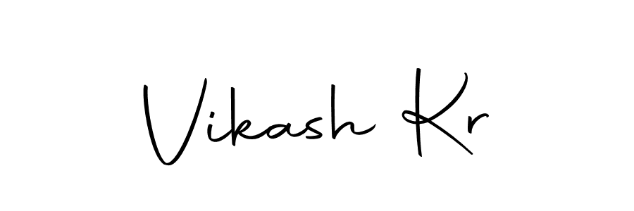 if you are searching for the best signature style for your name Vikash Kr. so please give up your signature search. here we have designed multiple signature styles  using Autography-DOLnW. Vikash Kr signature style 10 images and pictures png