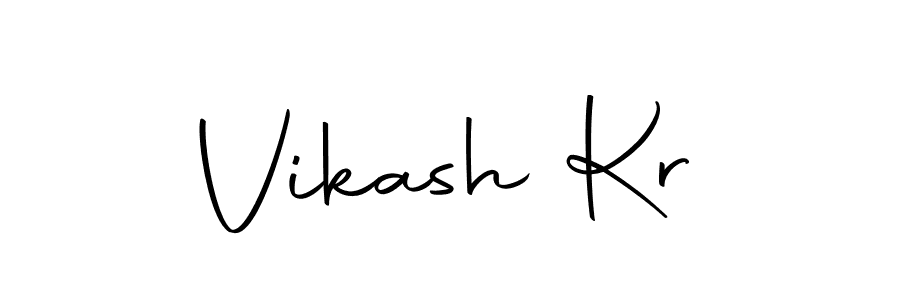 if you are searching for the best signature style for your name Vikash Kr. so please give up your signature search. here we have designed multiple signature styles  using Autography-DOLnW. Vikash Kr signature style 10 images and pictures png