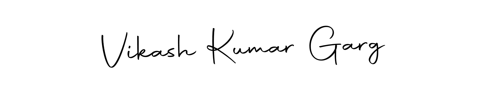 Use a signature maker to create a handwritten signature online. With this signature software, you can design (Autography-DOLnW) your own signature for name Vikash Kumar Garg. Vikash Kumar Garg signature style 10 images and pictures png