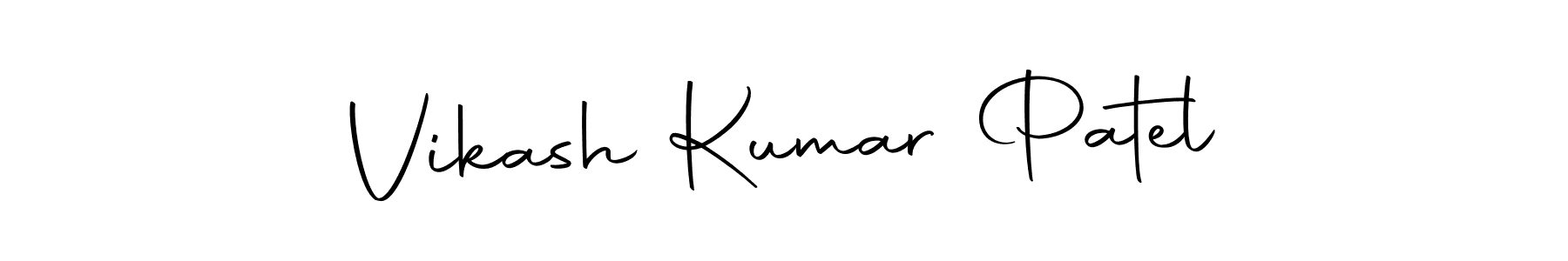 Also we have Vikash Kumar Patel name is the best signature style. Create professional handwritten signature collection using Autography-DOLnW autograph style. Vikash Kumar Patel signature style 10 images and pictures png