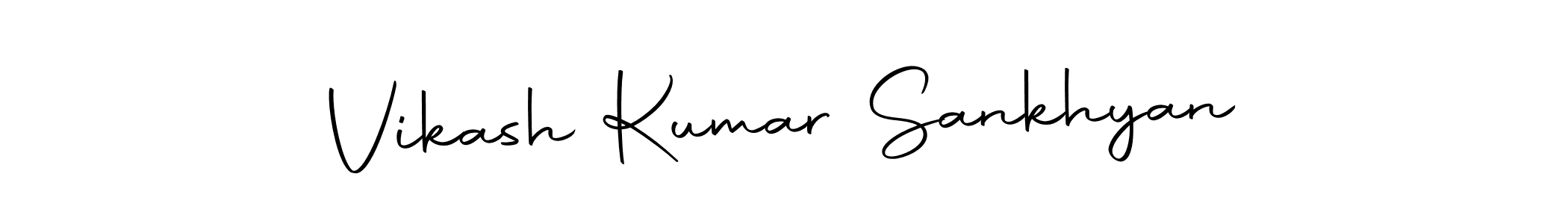 Design your own signature with our free online signature maker. With this signature software, you can create a handwritten (Autography-DOLnW) signature for name Vikash Kumar Sankhyan. Vikash Kumar Sankhyan signature style 10 images and pictures png