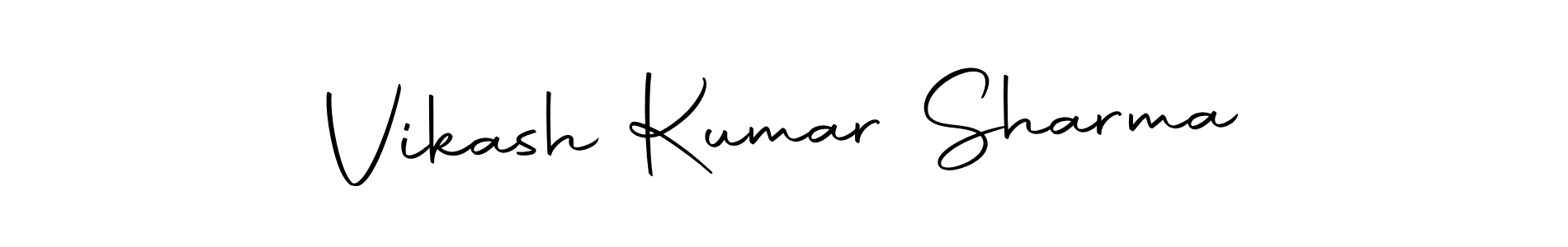 It looks lik you need a new signature style for name Vikash Kumar Sharma. Design unique handwritten (Autography-DOLnW) signature with our free signature maker in just a few clicks. Vikash Kumar Sharma signature style 10 images and pictures png