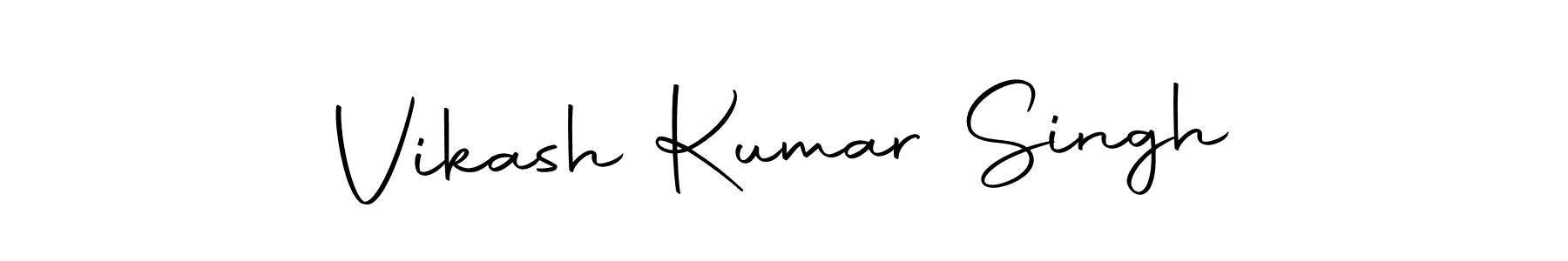 Design your own signature with our free online signature maker. With this signature software, you can create a handwritten (Autography-DOLnW) signature for name Vikash Kumar Singh. Vikash Kumar Singh signature style 10 images and pictures png