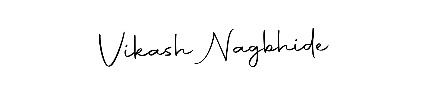 Vikash Nagbhide stylish signature style. Best Handwritten Sign (Autography-DOLnW) for my name. Handwritten Signature Collection Ideas for my name Vikash Nagbhide. Vikash Nagbhide signature style 10 images and pictures png