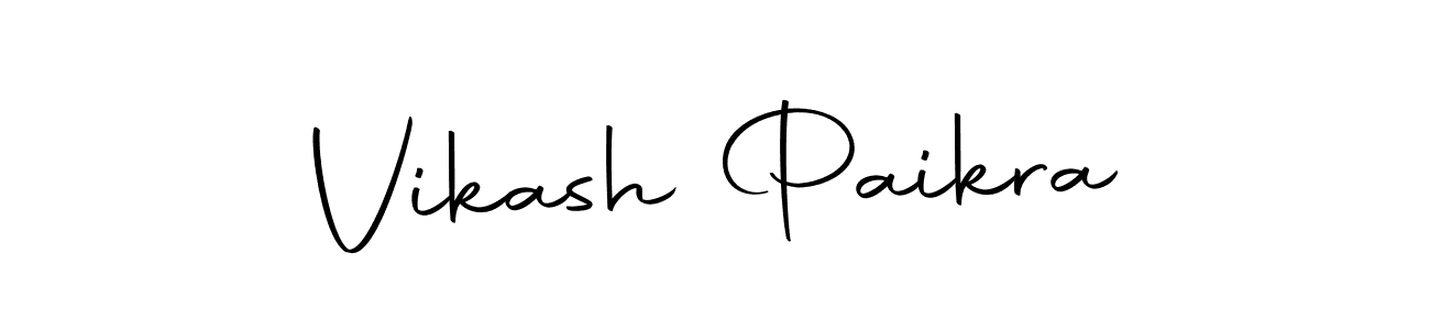 Use a signature maker to create a handwritten signature online. With this signature software, you can design (Autography-DOLnW) your own signature for name Vikash Paikra. Vikash Paikra signature style 10 images and pictures png