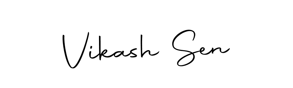 Here are the top 10 professional signature styles for the name Vikash Sen. These are the best autograph styles you can use for your name. Vikash Sen signature style 10 images and pictures png