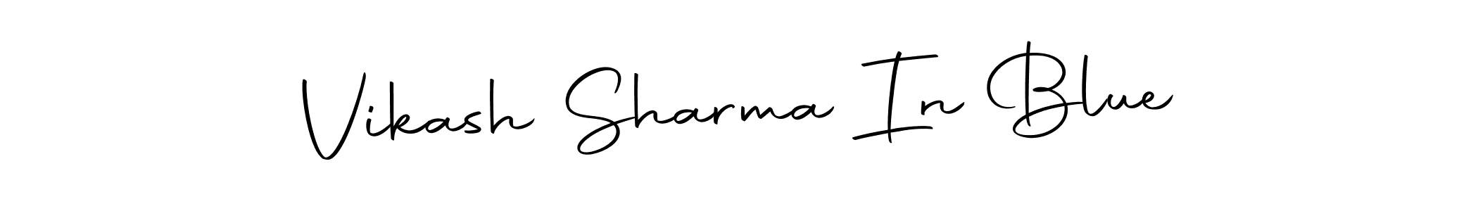 Also we have Vikash Sharma In Blue name is the best signature style. Create professional handwritten signature collection using Autography-DOLnW autograph style. Vikash Sharma In Blue signature style 10 images and pictures png