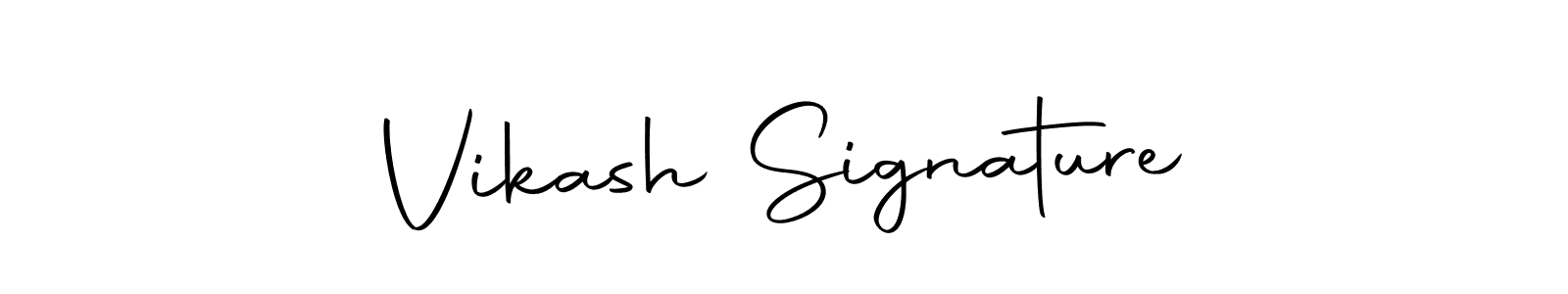How to make Vikash Signature signature? Autography-DOLnW is a professional autograph style. Create handwritten signature for Vikash Signature name. Vikash Signature signature style 10 images and pictures png