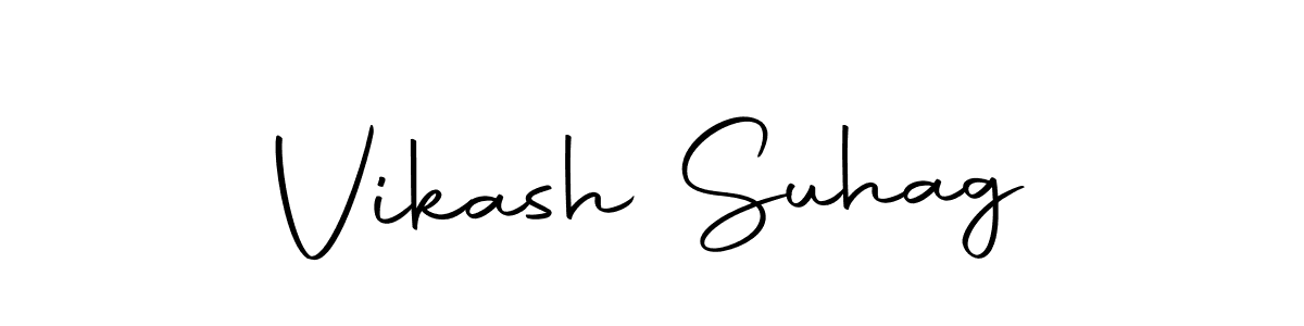 The best way (Autography-DOLnW) to make a short signature is to pick only two or three words in your name. The name Vikash Suhag include a total of six letters. For converting this name. Vikash Suhag signature style 10 images and pictures png