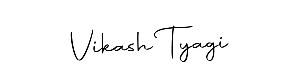 Use a signature maker to create a handwritten signature online. With this signature software, you can design (Autography-DOLnW) your own signature for name Vikash Tyagi. Vikash Tyagi signature style 10 images and pictures png