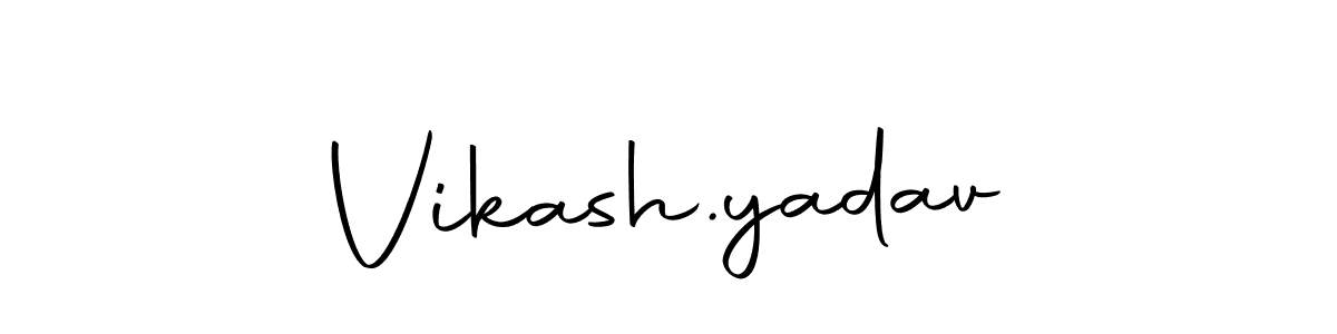 Vikash.yadav stylish signature style. Best Handwritten Sign (Autography-DOLnW) for my name. Handwritten Signature Collection Ideas for my name Vikash.yadav. Vikash.yadav signature style 10 images and pictures png