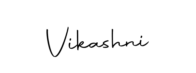 Use a signature maker to create a handwritten signature online. With this signature software, you can design (Autography-DOLnW) your own signature for name Vikashni. Vikashni signature style 10 images and pictures png