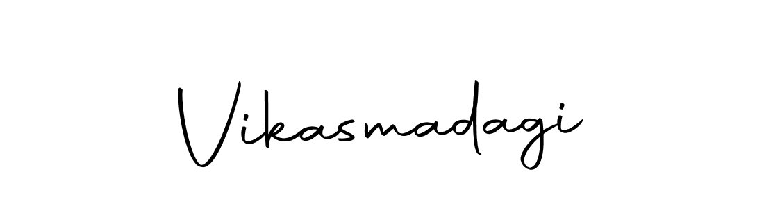 Design your own signature with our free online signature maker. With this signature software, you can create a handwritten (Autography-DOLnW) signature for name Vikasmadagi. Vikasmadagi signature style 10 images and pictures png