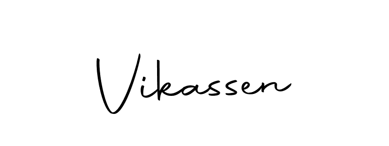 The best way (Autography-DOLnW) to make a short signature is to pick only two or three words in your name. The name Vikassen include a total of six letters. For converting this name. Vikassen signature style 10 images and pictures png