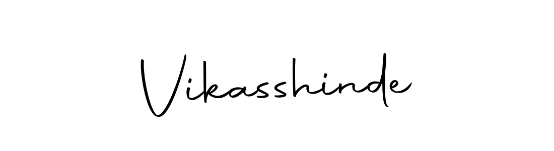 You should practise on your own different ways (Autography-DOLnW) to write your name (Vikasshinde) in signature. don't let someone else do it for you. Vikasshinde signature style 10 images and pictures png