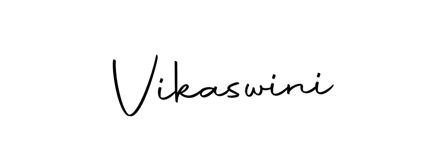 Make a beautiful signature design for name Vikaswini. Use this online signature maker to create a handwritten signature for free. Vikaswini signature style 10 images and pictures png